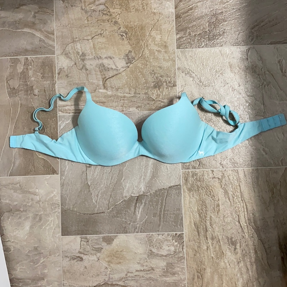 Light Blue “Pink” bra by Victoria’s Secret